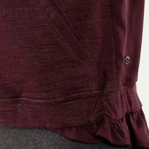 Lululemon Sattva Y2K Cropped Wool Jacket Full Zip Athletic Retro - Picture 6 of 17